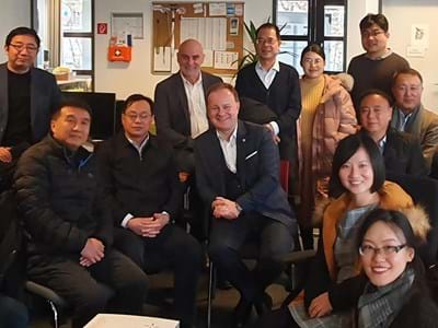 Chinesische Delegation besucht Energieagentur