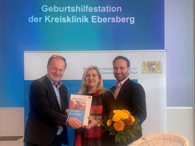 Geldsegen für die Geburtshilfe an der Kreisklinik