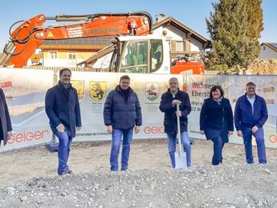 Spatenstich für Wohnungen an der Kreisklinik