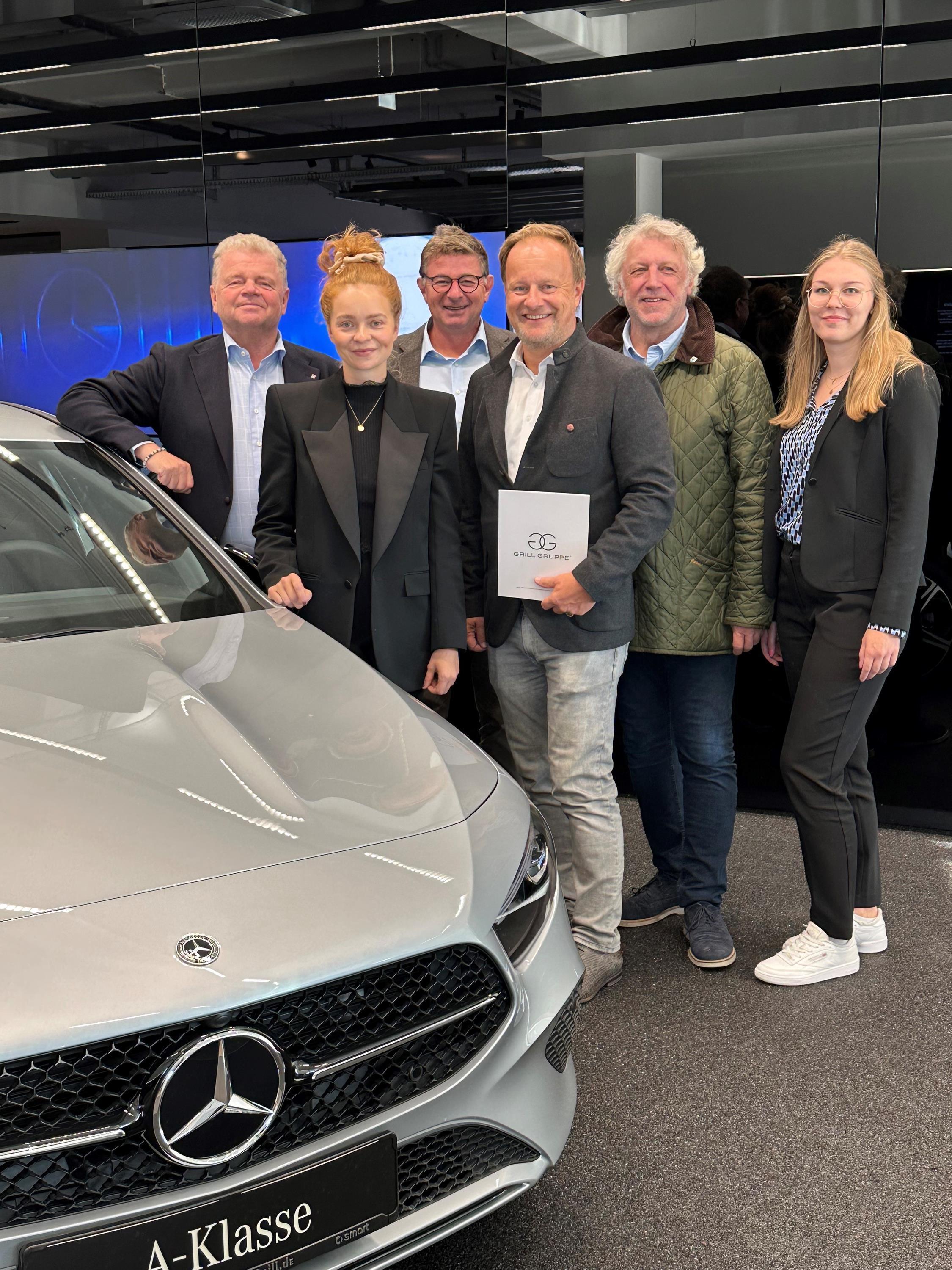 Landrat zu Gast bei Auto Grill in Ebersberg