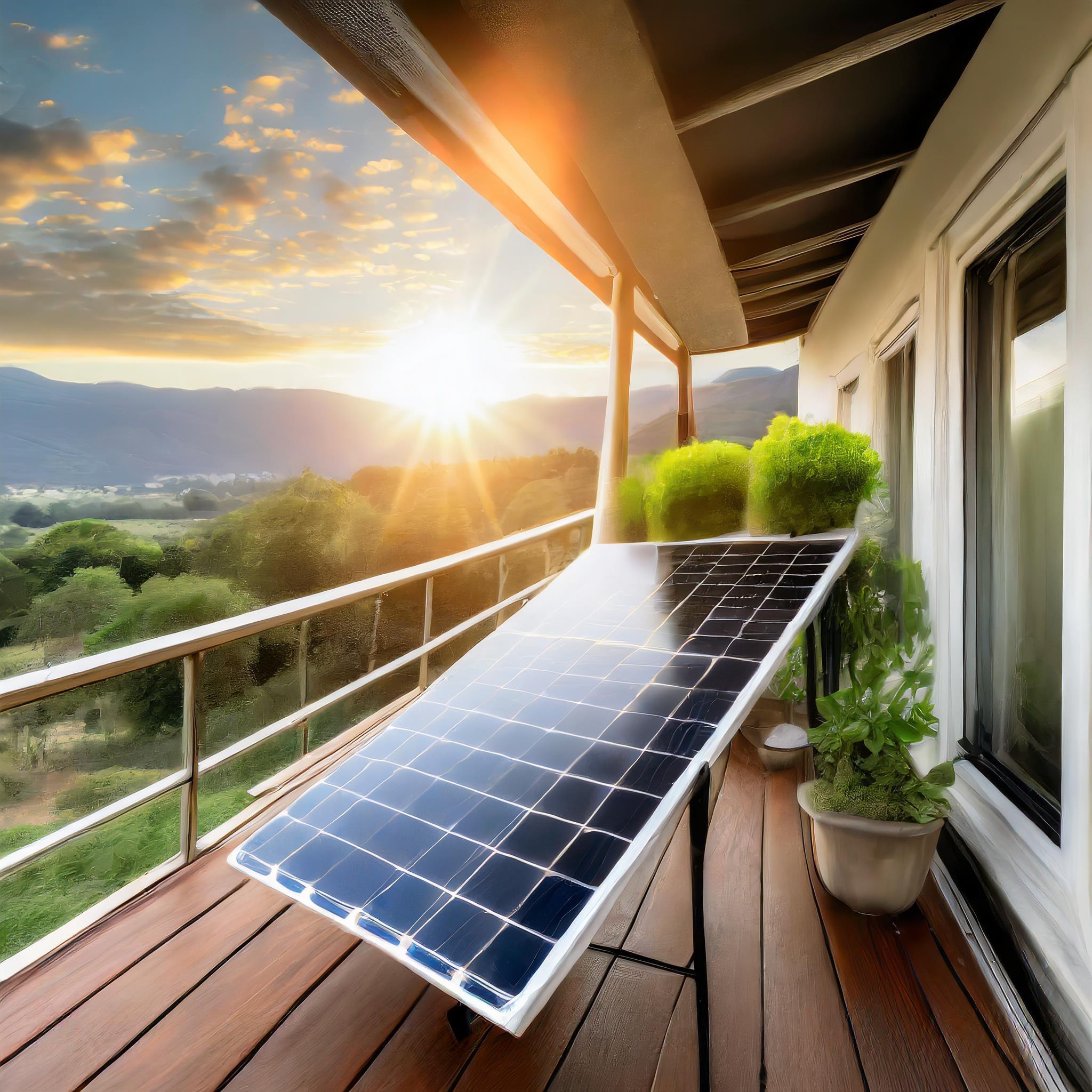 Klimaschutzmanagement des Landkreises und Eberwerk starten wieder Sammelbestellung für Balkon-Solaranlagen