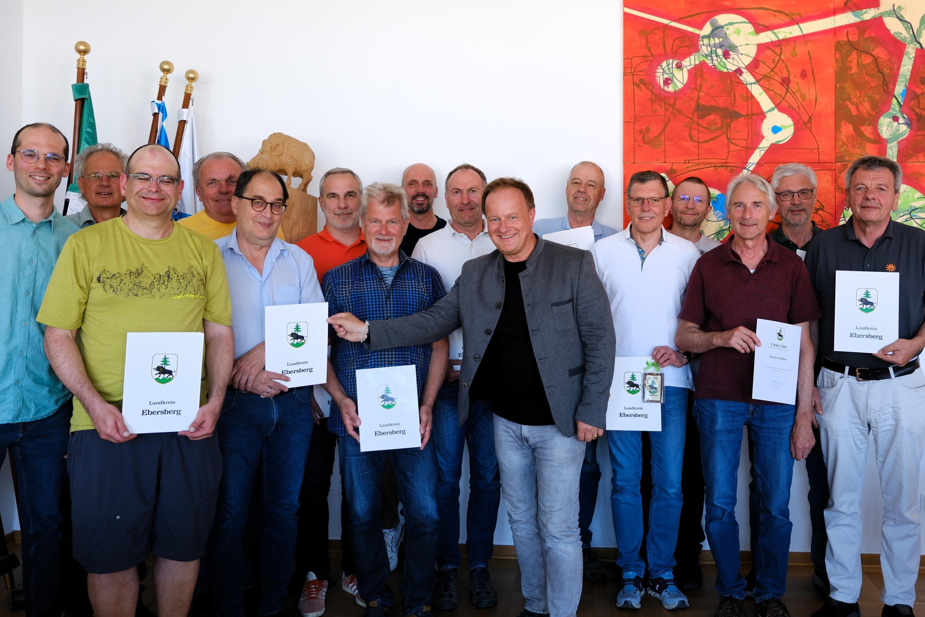 Treffen der Solarbotschafter im Landratsamt Ebersberg